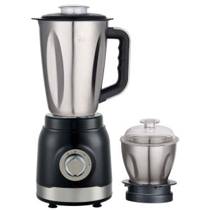 Heavy Duty 3-in-1 Stainless Steel Countertop Blender Set – Professional Power Mixer & Grinder with 3 Specialized Jars for Smoothies Spices and Food Prep