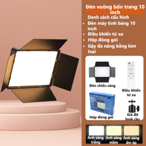 Giá đỡ đèn bổ sung ánh sáng chụp ảnh chụp ảnh ánh sáng chuyên nghiệp đèn chụp ảnh đèn tấm chắn máy tính bảng 11 inch