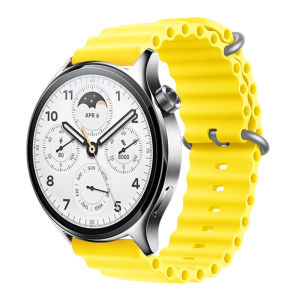 Ocean Silicone Strap For Xiaomi Watch S4 Metal Buckle Loop Wristband Mi Watch S3/S2/S1 Pro/S1 Active/S1 AP Smart Watch strap Bracelet Accessories