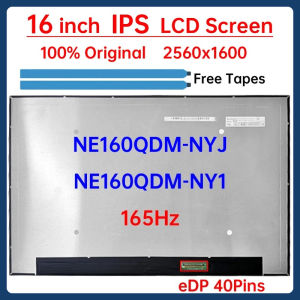 16 Inch Laptop LCD Screen NE160QDM NYJ NE160QDM-NYJ NE160QDM-NY1 Display Matrix Panel Replacement 2560x1600 eDP 40 Pins No-Touch