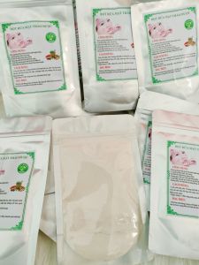 Sản phẩm Spa Bột rửa mặt Đông Y sạch sâu da nhờn ngăn ngừa mụn nám dưỡng da thiên nhiên
