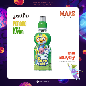 PALDO Pororo Drink Apple Flavour 235ml | Kids Favourite Drink