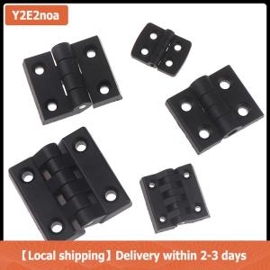 【Local shipping】 1PCS Small Hinges Black Mini Plastic Door Bearing Butt Cabinet ABS Hinge