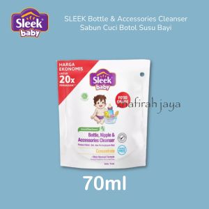 SLEEK Sabun Cuci Botol Susu Bayi 70ml 150ml SLEEK Botol Cleanser murah terbaru promo