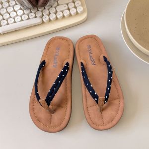 [Free Shipping] WomenS Summer Sandals New Style Dormitory Soft Sole Flip-Flops Beach Flat Casual Cute Flip-Flops For Outdoor Wear