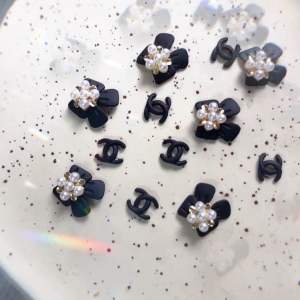 [ Mới ] Set charm nơ cho nail mix + charm logo