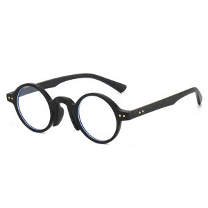 JN IMPRESSION Small round frame rice nail prince mirror cross-border retro fashion ocean lens sunglasses cyberpunk style sunglasses trend