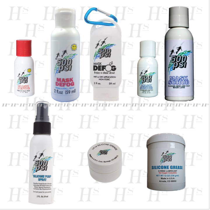 500 PSI MASK DEFOG / MASK SCRUB / SILICONE SPRAY / SILICONE GREASE Lazada