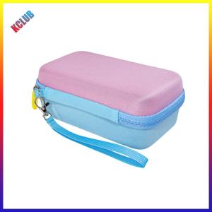 Kids Camera Case EVA Instant Print Camera Carrying Case Anti-Scratch Camera Bag with Mesh Pocket for Camera Accessories