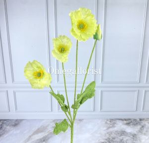￼Bunga POPPY Z4 Plastik Daisy Tanaman Krisan Hias Dekorasi Minimalis Home