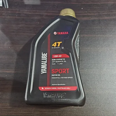 Oli Yamalube Sport Oil Mesin Yamaha SAE 10W-40 1L 1 Liter SNI