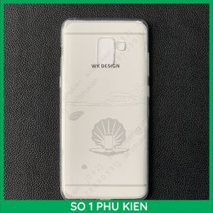 Ốp Lưng Samsung A8+ (Plus) dẻo trong dẻo đen cao cấp bền đẹp