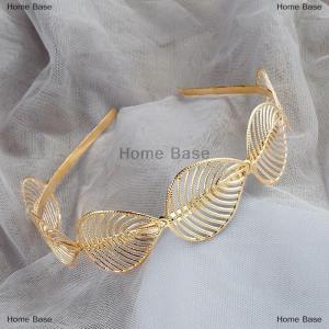 [COD] Home Base Retro Elegant Temperament Headband Flower Leaf Alloy Head Hoop For Women Girl Fashion Personality Hair Accessories