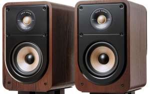 Polk Audio Signature Elite ES15 Compact Bookshelf Speakers (brown)