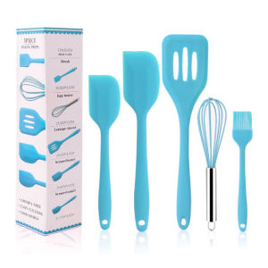 5-PIECE Silicone Baking & Cooking Kitchen Tools Complete Set Utensils Cookware Set Kitchen Gadgets Keimav Official
