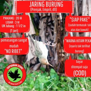 JARING BURUNG PRENJAK TAMU JARING 10 SIAP PAKE JARING BURUNG KECIL SIAP PAKE JARING BURUNG PRENJAK ATAS JARING BURUNG KECIL JARING MURAH JARING