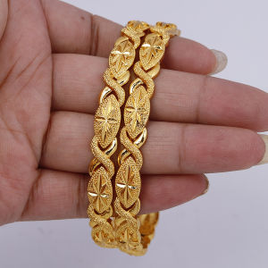 แฟชั่นยุโรปและอเมริกา 24k สร้อยข้อมือเปิดได้รูปหัวใจ สำหรับผู้หญิงดูไบ เครื่องประดับอเนกประสงค์สำหรับการออกเดท