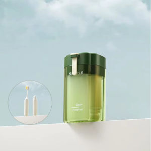 Mishilei 4 In 1 Portable Toiletry Dispenser Bottle Set Plastic Space Saving for Lotion Shampoo Travel Business Trip Use