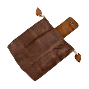 【Hot Sale+Ready Stock】Canvas Foraging Bag Used For Hiking Collecting Treasures And Shells Outdoor Folding Belt Bag Foldable Heavy Tool Bag With Drawstring Suitable For Outdoor Camping