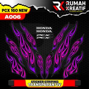 Stiker Striping PCX 160 S Trasparan Bening Decal Stiker Honda PCX 160 2024