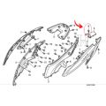 BAUT BODY/PANEL SCREW PAN 5X11.5 MOTOR HONDA 91509-KVB-900 AHM HGP. 