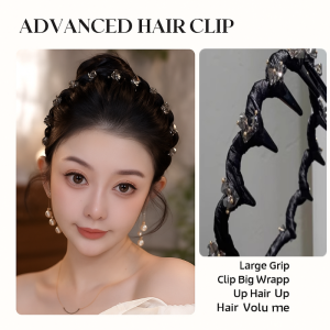 Elegant Water Diamond Hairband Fluffy Toothed Headband Face Wash Headband Fashion Hair Band Headdress Hair Ornament