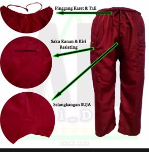 Celana sirwal pangsi pria dewasa bahan lembut dan adem/ /komprang santri murah kekinian/