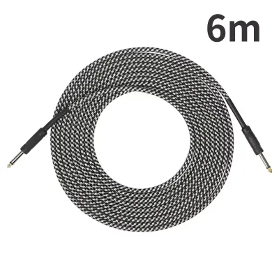 Fender/KAWES Guitar Cable Bass Electric Box Audio Cable Noise Reduction Line Color Braided Shielded Wire GuitarCord 3 & 6 & 10 Meters