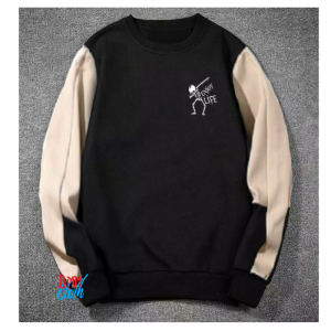 Sweater Crewneck pria jumbo big size XL XXL XXXL XXXXL XXXXXL cewek dan cowok premium fleece tebal jumbo 3XL 4XL 5XL