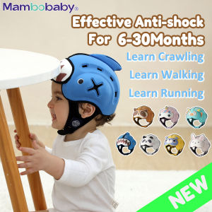 Mambobaby Safe Anti-Shock Baby Helmet Toddler Head Protector Headgear for Infant Learn Crawl Walk Prevent Injury from Bump Fall
