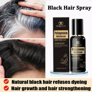 Polygonum Multiflorum Black Hair Serum 110ml Eliminate Gray Hair Permanent Black Hair White Hair To Black Hair Spray Herbal Essence Nourishes Black Hair Blackening from the roots
