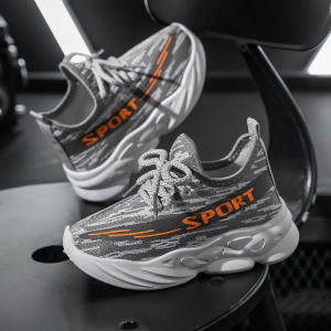 3-10 year old childrens sports shoes are wear-resistant simple breathable daily casual mesh upper trendy soft soled childrens shoes