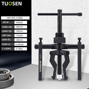 VAM CẢO 3 CÀNG 3 Chấu TUOSEN – GIẢI PHÁP THÁO LẮP VÒNG BI CHUYÊN NGHIỆP