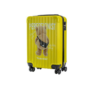 20 Inch Cartoon Carry On Cute Kids Boy Cabin Travel Suitcases With Wheels Kids Trolley Roller Luggage Carrier Bag Check-in Case For Girl Free Shipping