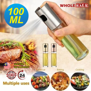 100ML Multipurpose Glass Oil Sprayer Olive Oil Dispenser Spray Mist For Cooking Roasting Grilling / Penyembur Minyak