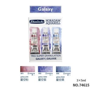Schmincke HORADAM AQUARELL Precipitation watercolor pigment 3 colors 5ml artist tube Аквариум set professionalArt supplies