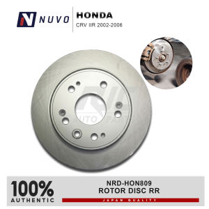 NUVO ROTOR DISC RR HONDA CRV IIR 2002-2006 NRD-HON809 42510-S9A-N00 ( 1 PC )