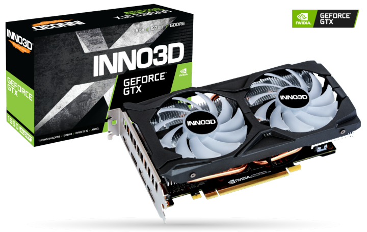 NEW] INNO3D GEFORCE GTX 1660 SUPER TWIN X2 OC RGB GRAPHIC CARD