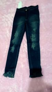 Celana Panjang HW Kode 70334 Dark Blue Whisper Jeans Stretch Modis Casual Trendy