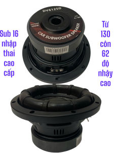 Loa sub 16 nhập thái cao cấp - từ 130 côn 62 gân cao su - giá 1 cái