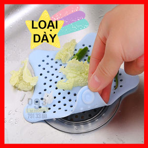 Miếng Chặn Rác Nhựa Dẻo Hình Sao Biển 15x15 Cm Lọc Rác Bồn Rửa Chén Thoát Nước Miếng
