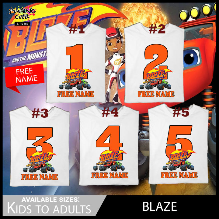 Blaze and the Monster Machines Kids T-Shirt for Sale by