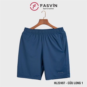 Quần Short Nam Thun Lạnh Cao Cấp FASVIN HL22497.HN Hàng Nhà Máy Chất Lượng Đặc Biệt