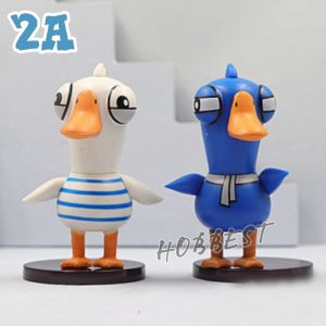 Action Figure GOOSE GOOSE DUCK set - Miniatur Figur Topper Kue Pajangan Mainan Game Gose Bebek Impostor Banban