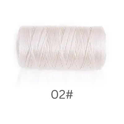 [SG Seller] Shimmery Multi-colour Nylon Braided Macrame Cord / Crochet Bag Yarn