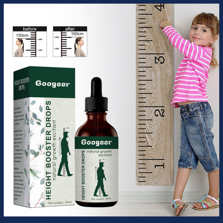 Googeer Height Booster Drops Natural Growth Excitant Natural