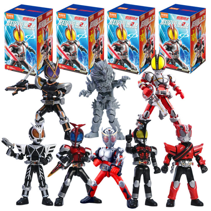 Mask Rider Blind Box 1/9Pcs BLOKEES Blind box Episode 2 Accelerating the World Kamen Rider ...
