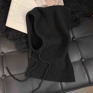 Knitted Hat Warm Ear Protector Knitwear Temperature Curve Headgear Special Materials Neck Protector