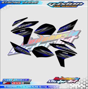 STRIPING VARIASI MOTOR YAMAHA VIXION NEW NVL / STICKER LIST MOTOR YAMAHA VIXION NEW NVL