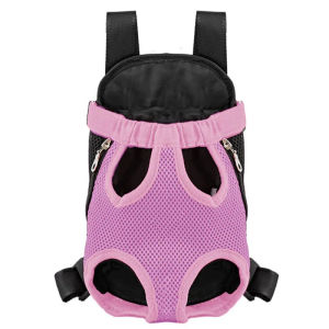 Pet Backpack Portable Portable Cat Double Shoulder bag Outdoor Travel Dog Carrier Bag Pet Dog Front Bag Mesh Backpack